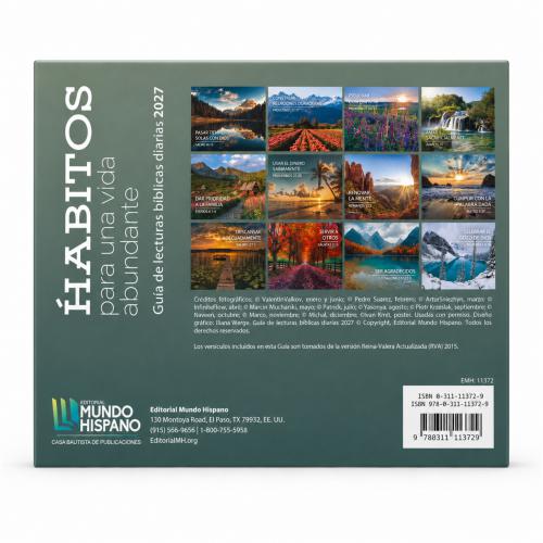 Calendario 2027: Hábitos para una vida abundante