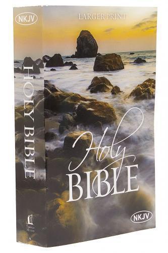 Biblia NKJV Tamaño Manual, Pasta Sencilla. Letra Grande 10Pts