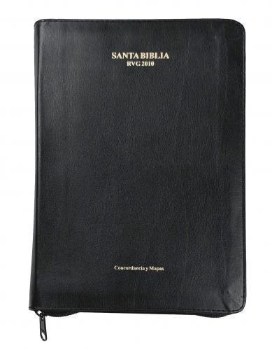 RVG2010 Reina Valera Gomez Bible, Imitation Leather, Compact Size, Black