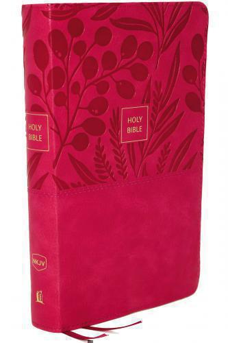 NKJV Bible (English) Handy Size, Pink Leathersoft, Large Print