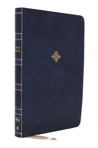 NKJV Bible (English) Large Print, Blue Leathersoft, Large Type, Ultrathin