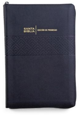 RVR1960 Promises Bible, Giant Size, Black Imitation Leather with Zipper