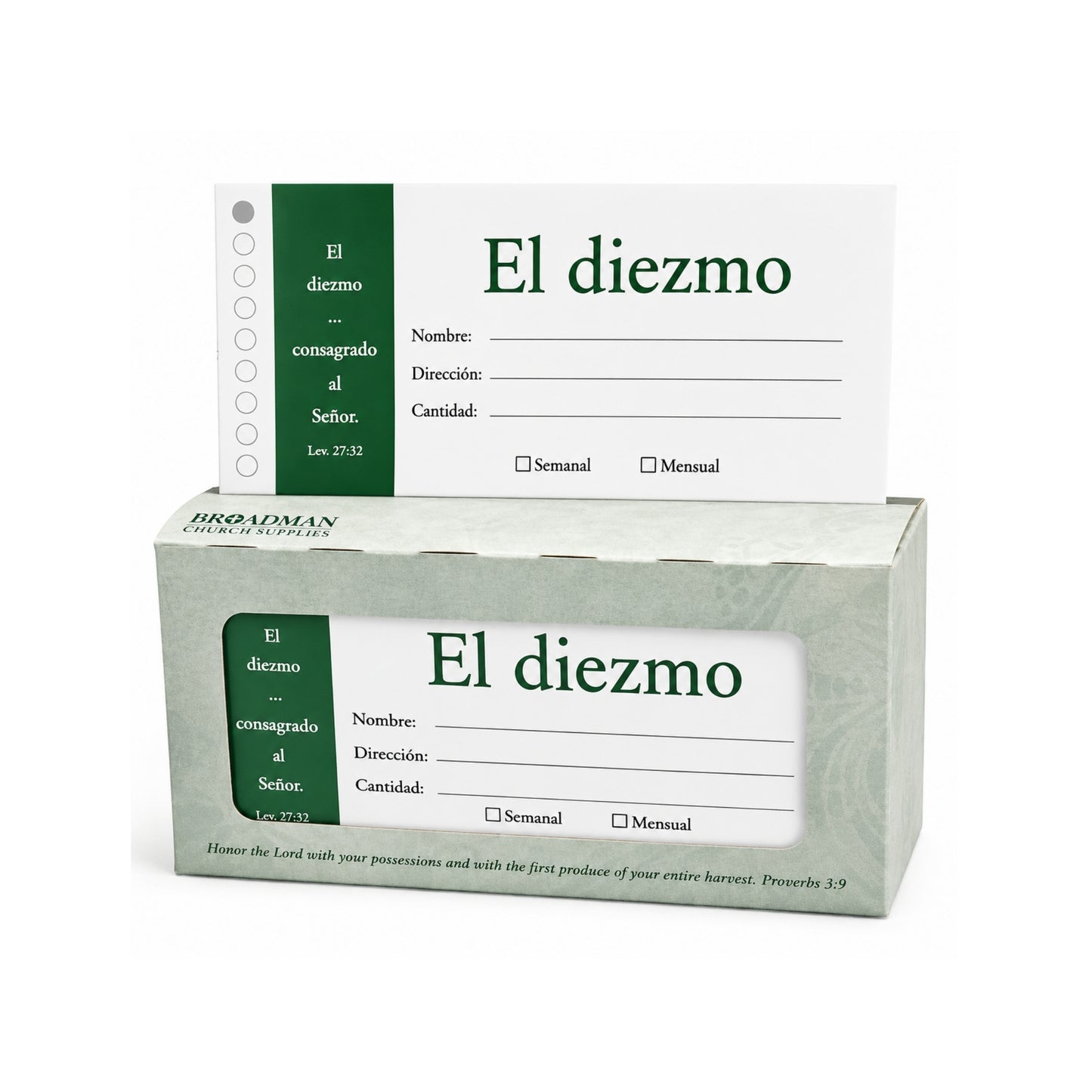 Sobres Para Diezmo 100 Por Paquete