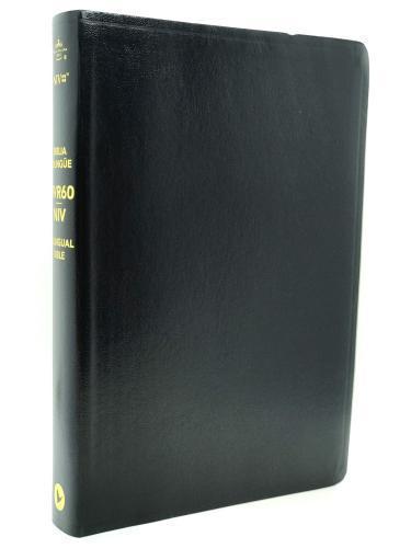 Reina Valera 1960 NIV Bilingual Bible Large Print Imitation Leather Black Indexed