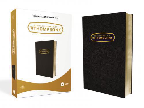 RVR1960 Thompson Chain Reference Bible, Black Leathersoft