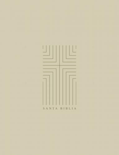 Biblia NBLA Tamaño Personal, Cubierta Vinyl, Color Beige, Letra grande