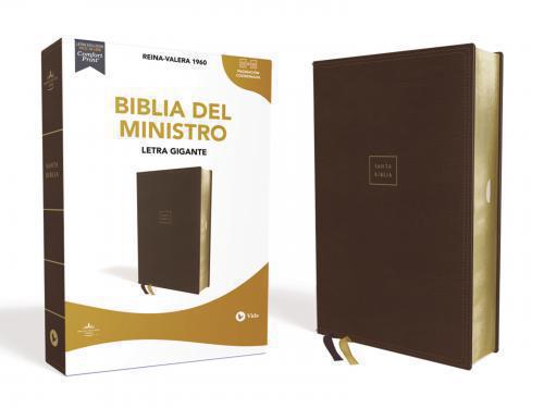 Minister's Bible RVR1960 Giant Size, Large Print, Brown Leathersoft,