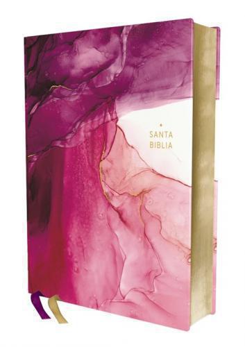 NBLA, Holy Bible, Illustrated Art Edition, Hardcover/Cloth, Pink