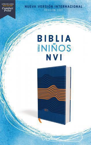 NVI, Biblia para Niños, Revisión 2022, Leathersoft, Azul, Comfort Print