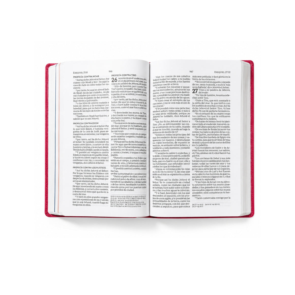 RVR60, Busy Mom's Bible, Leathersoft, Magenta, Words of Jesus