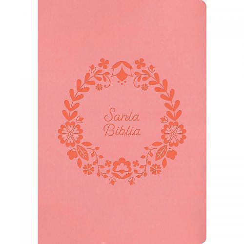 RVR1960 Bible Pink Imitation Leather for Gifts and Awards