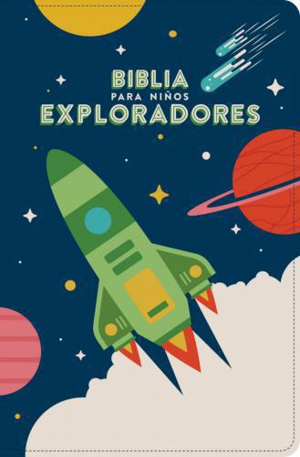 RVR 1960 Explorer's Bible for children, cosmic blue, imitation leather