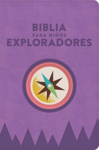 RVR 1960 Explorer's Bible for Kids, lavender imitation leather compass
