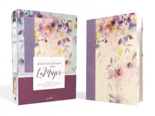 NVI, Biblia de Estudio para la Mujer NVI, Leathersoft/Tela Lila, Comfort Print
