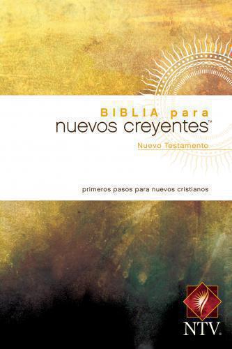 Biblia NTV Nuevos Creyentes Nuevo Testamento Rustica Amarillo Tamaño Manual