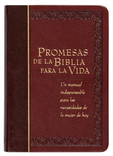 Devocional, Promesas de la Biblia para la vida, Imitacion Piel, Color Cafe