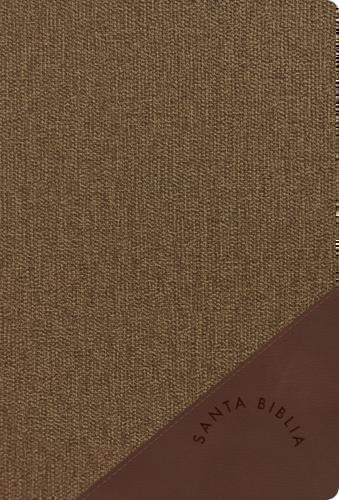 Biblia RVR1960 Tamaño Manual, Imitación Piel Color Duo Café