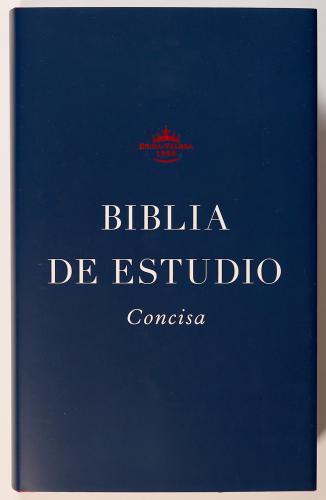 RVR1960 Concise Study Bible, Red Hardcover With Blue Jacket