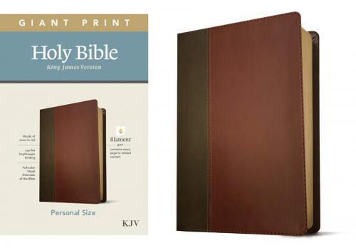 Biblia KVJ Tamaño Manual, Imitación Piel, Color Café