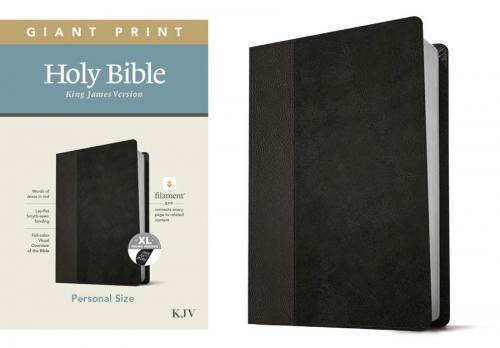 Biblia KVJ Tamaño Manual, Imitación Piel, Color Negro con Indice