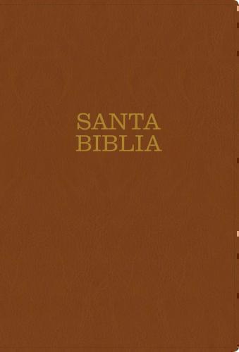 NTV Super Giant Print Bible, Brown Leathersoft
