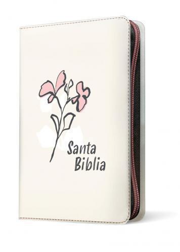 NTV Bible with Large Print, Compact Size, Beige Leathersoft