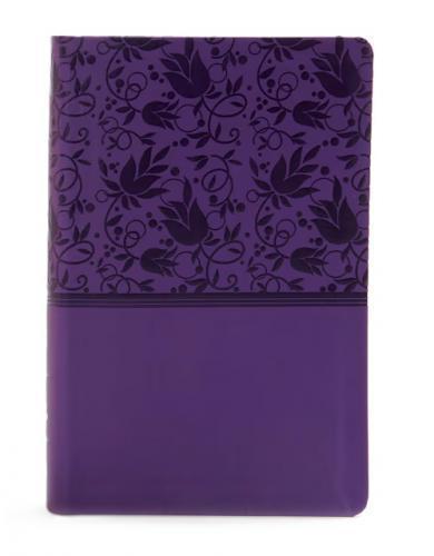 KJV Large Print Compact Reference Bible Purple