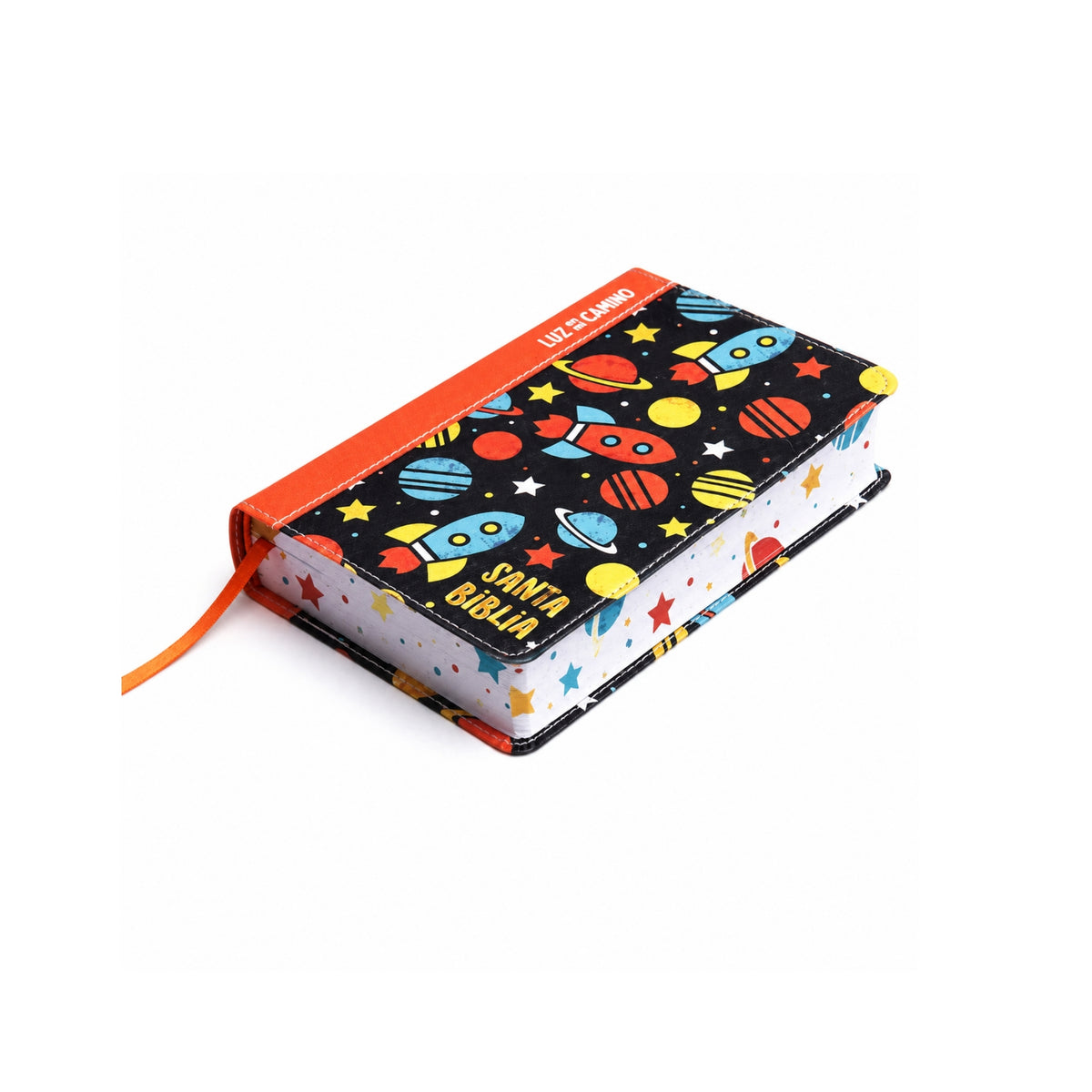 NVI Bible Light in My Path Rockets, Multicolor Leather-like Compact Size