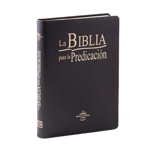 RVR1960 Imitation Leather Preaching Bible, Brown