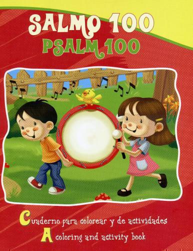 Libro Para Colorear Bilingüe Salmo 100