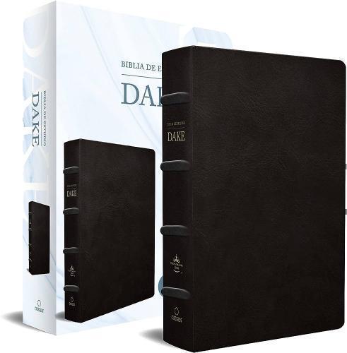 Bible RVR1960, Dake Study, Imitation Leather, Black