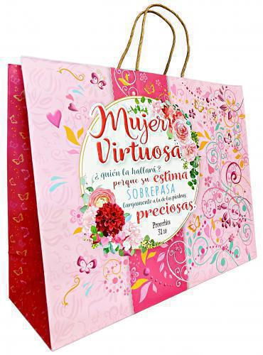 Bolsa Para Regalo, Tamaño Grande, Mujer Virtuosa