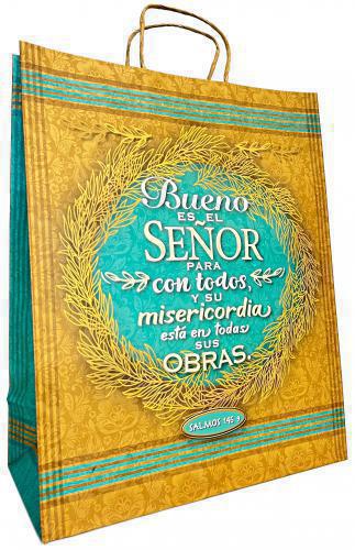 Bolsa Para Regalo, Tamaño Grande, Bueno Es El Señor