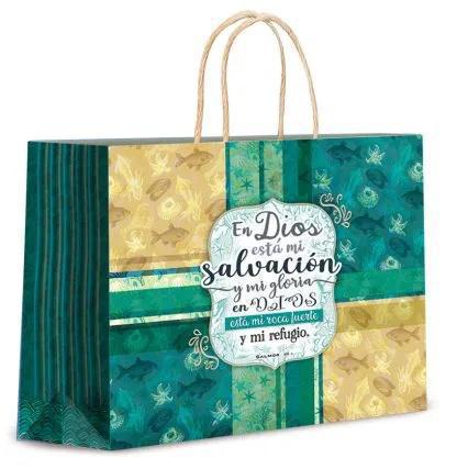 Bolsa para Regalo, Tamaño Mediano - Mi Salvación