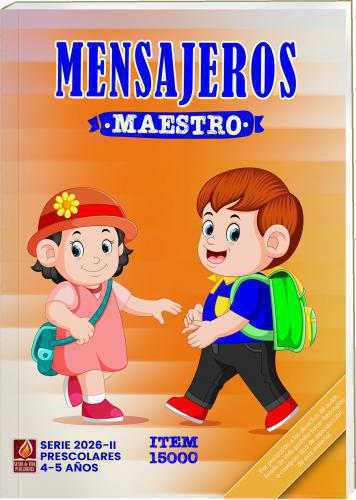 Master Messenger Pre-Schoolers 4 to 5 Years Old Semester January - June 2026