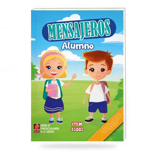 Mensajero Alumno Pre Escolares - 4 a 5 Años Julio - Diciembre 2026