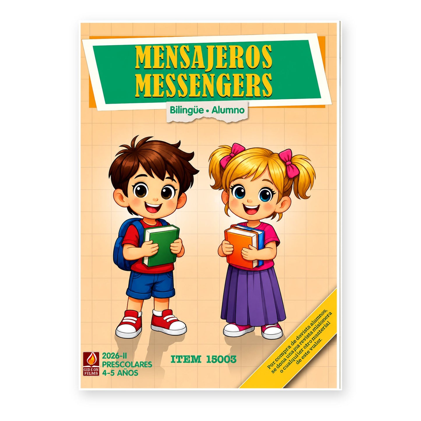 Bilingual Student Messenger Preschoolers - 4 to 5 Years Old January - June 2026 Semester