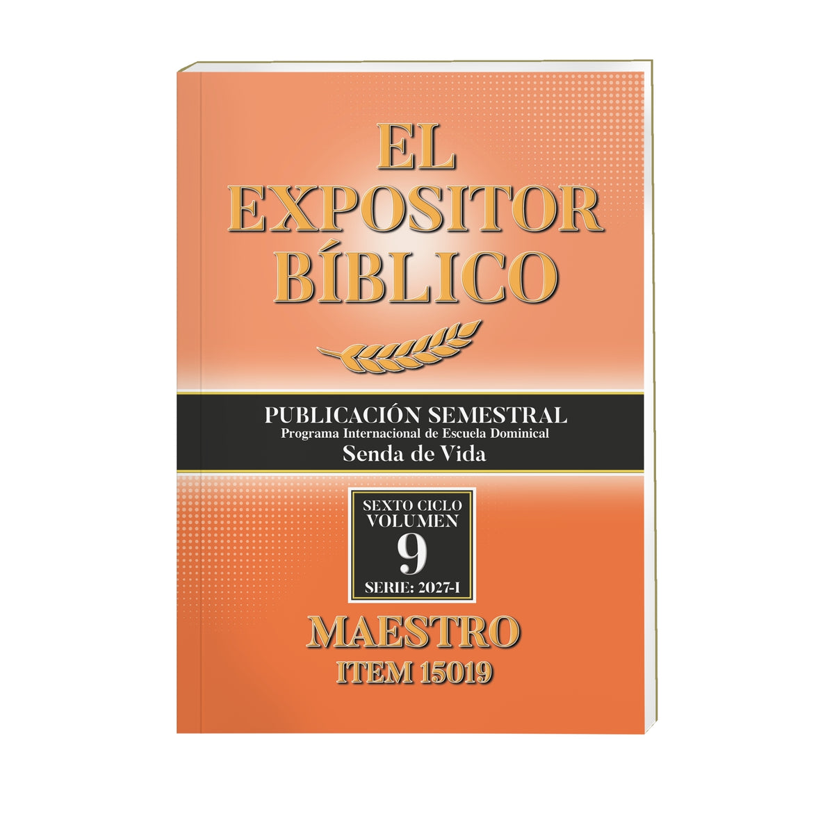 Expositor Adulto Maestro Pasta Rustica Semestre Enero - Junio 2027
