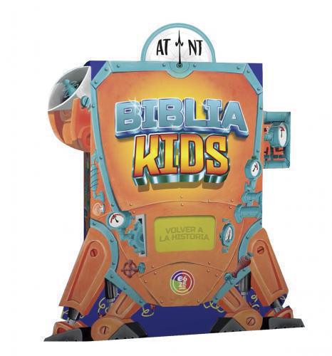 Biblia NTV Kids, Volver A La Historia, Tamaño Grande Imitación Piel edición lujo