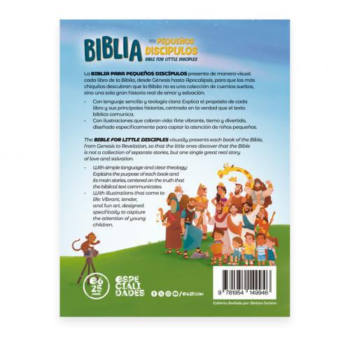Biblia Para Pequeños Discípulos (bilingues) por Lucas Leys