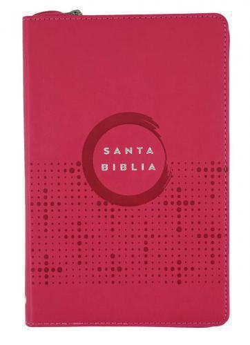 NIV Bible, Ultrathin, Special Leather with Zipper, Fuchsia