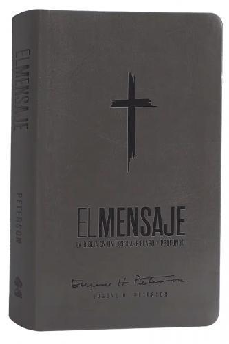 Bible The Message Edition, Imitation Leather, Gray Design
