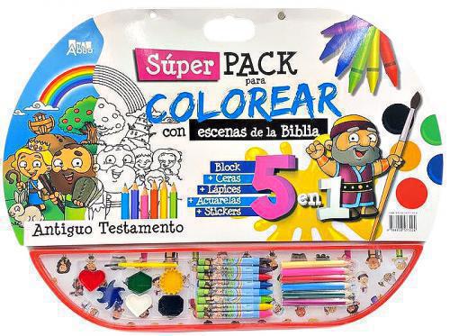 Súper Pack para colorear: Antiguo Testamento