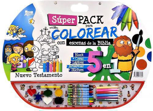 Súper Pack para colorear: Nuevo Testamento