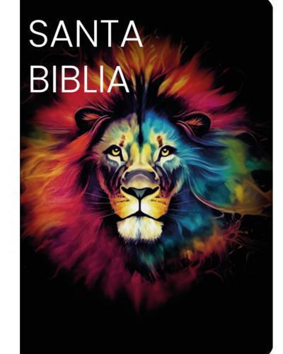 Reina Valera 1960 Compact Bible, Lion Colors, Large Print