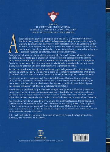 Comentario Bíblico Matthew Henry: Obra completa sin abreviar - 13 tomos en 1