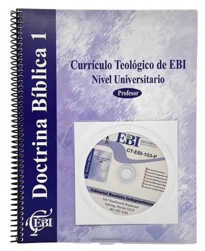 Theological Curriculum - Bible Doctrine 1, Professor