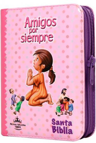 Biblia RVR60 Amigos Por Siempre Con Ilustraciones, Cubierta Acolchada