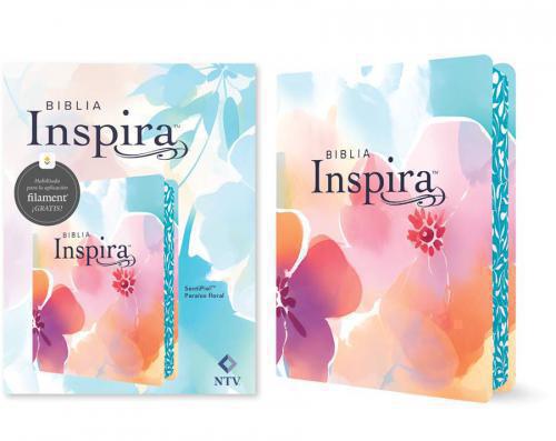 NTV Inspire Bible, Imitation Leather, Floral Paradise Design