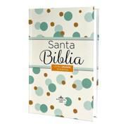 Flexible Cover Bible, Handbook Size, Fantasy Dots Design